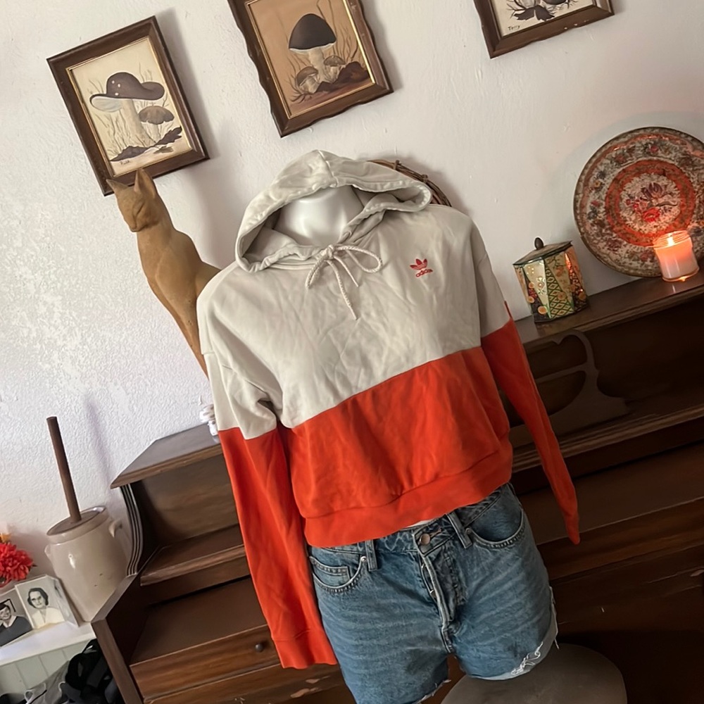 Crop top hoodie
